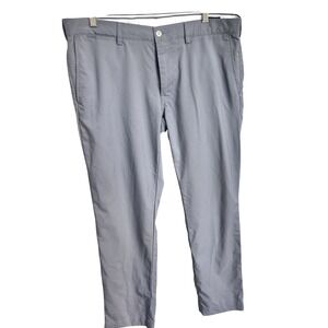 Polo Ralph Lauren Golf Performance Pants Mens Sz 36x32 Gray Classic Chino Preppy